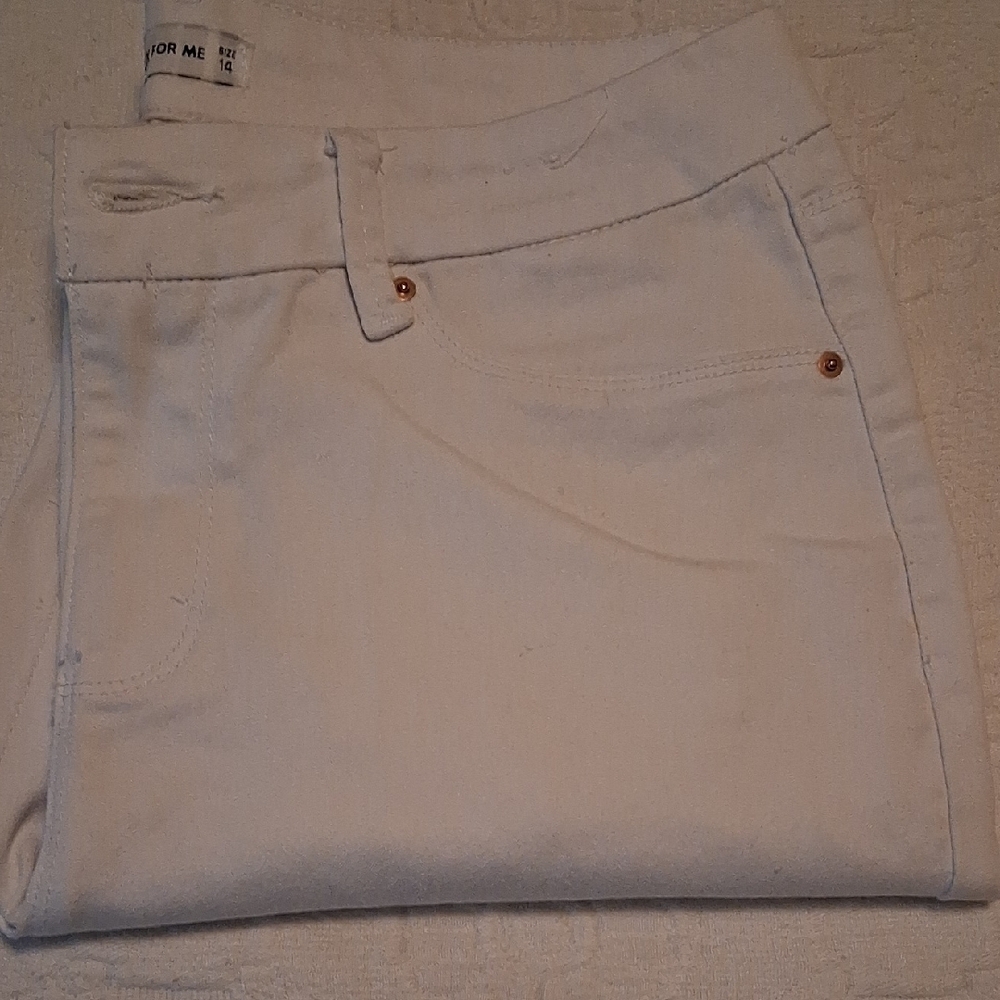 Royalty For Me White Jeans - Size 14
